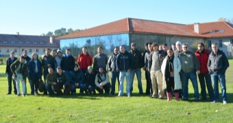 Visita del I.E.S. Cidade de Antioquía al G.B. Augas Santas