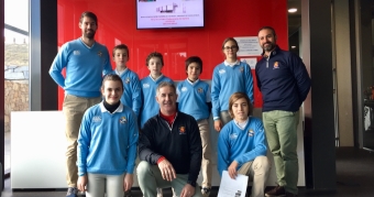Visita de los jugadores Sub 14 al Centro de Excelencia de la RFEG