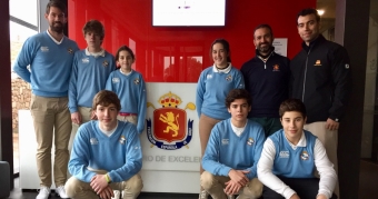 Visita de los jugadores Sub 16 al Centro de Excelencia de la RFEG