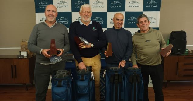 Juan Arturo Iglesias, ganador del Circuito Gallego Senior 2025