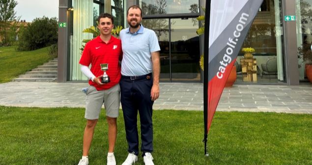 Luis Tomás García, ganador de la Copa de Cataluña Mid Amateur Masculina